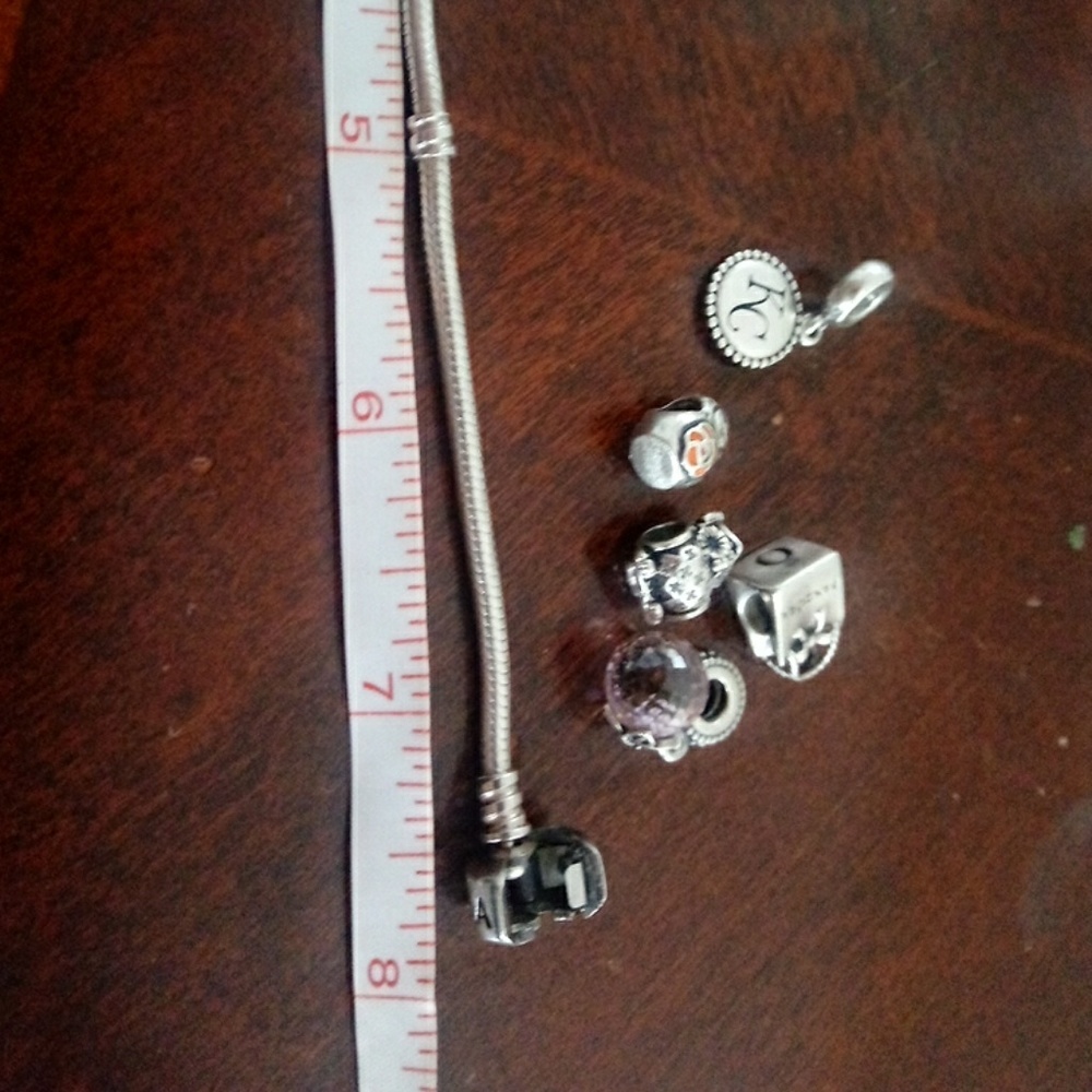 Pandora. Bracelet and charm
